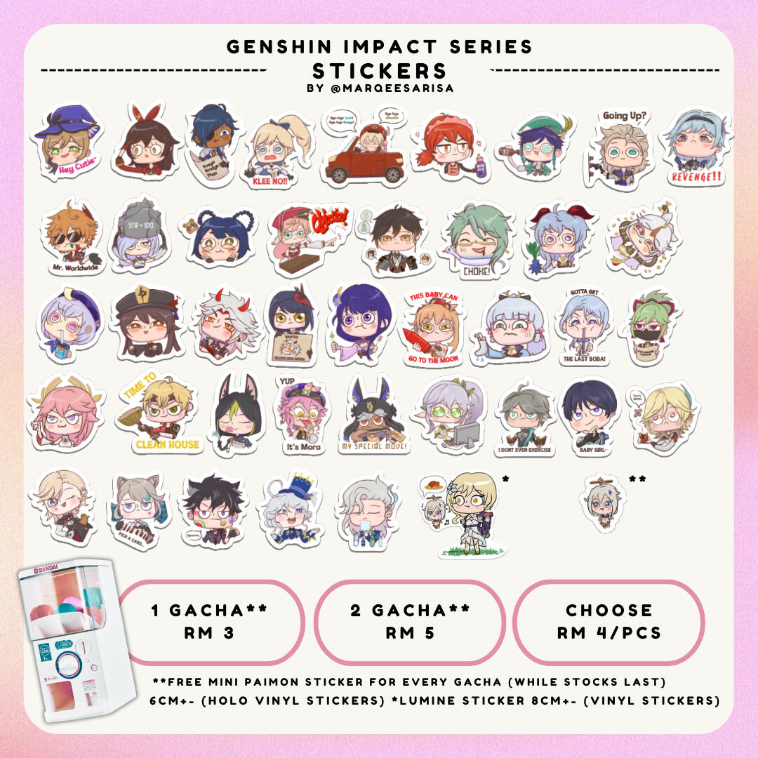 Genshin Stickers